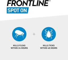 Spot On Flea & Tick Treatment for Small Dog (2-10kg) 6 Pipettes